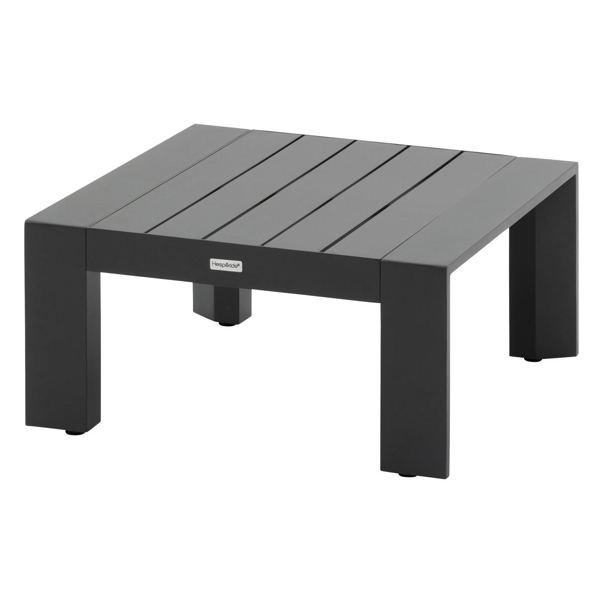 POUF EVASION ALUMINIUM GRAPHITE