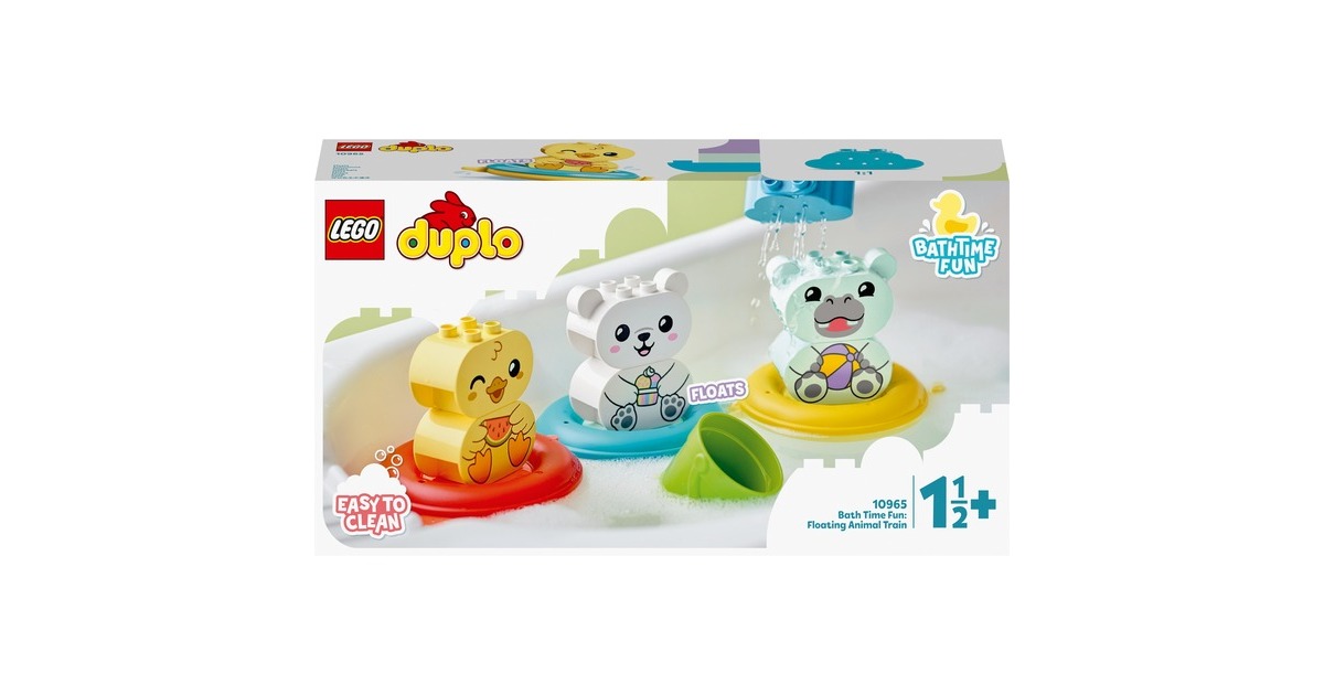 LEGODUPLO - Pret in bad: drijvende dierentrein Constructiespeelgoed  (10965)