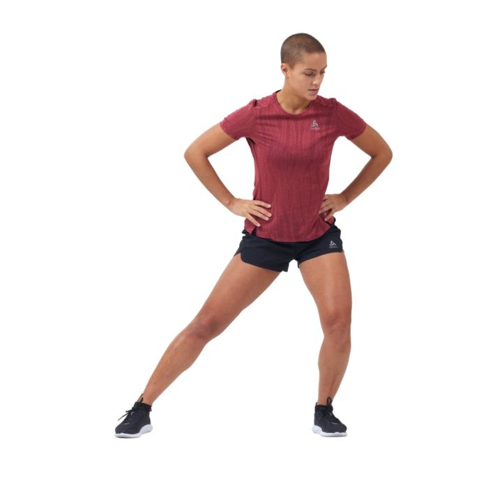 Odlo Dame T-shirts T-shirt Short Sleeve Crew neck Zeroweight Pink