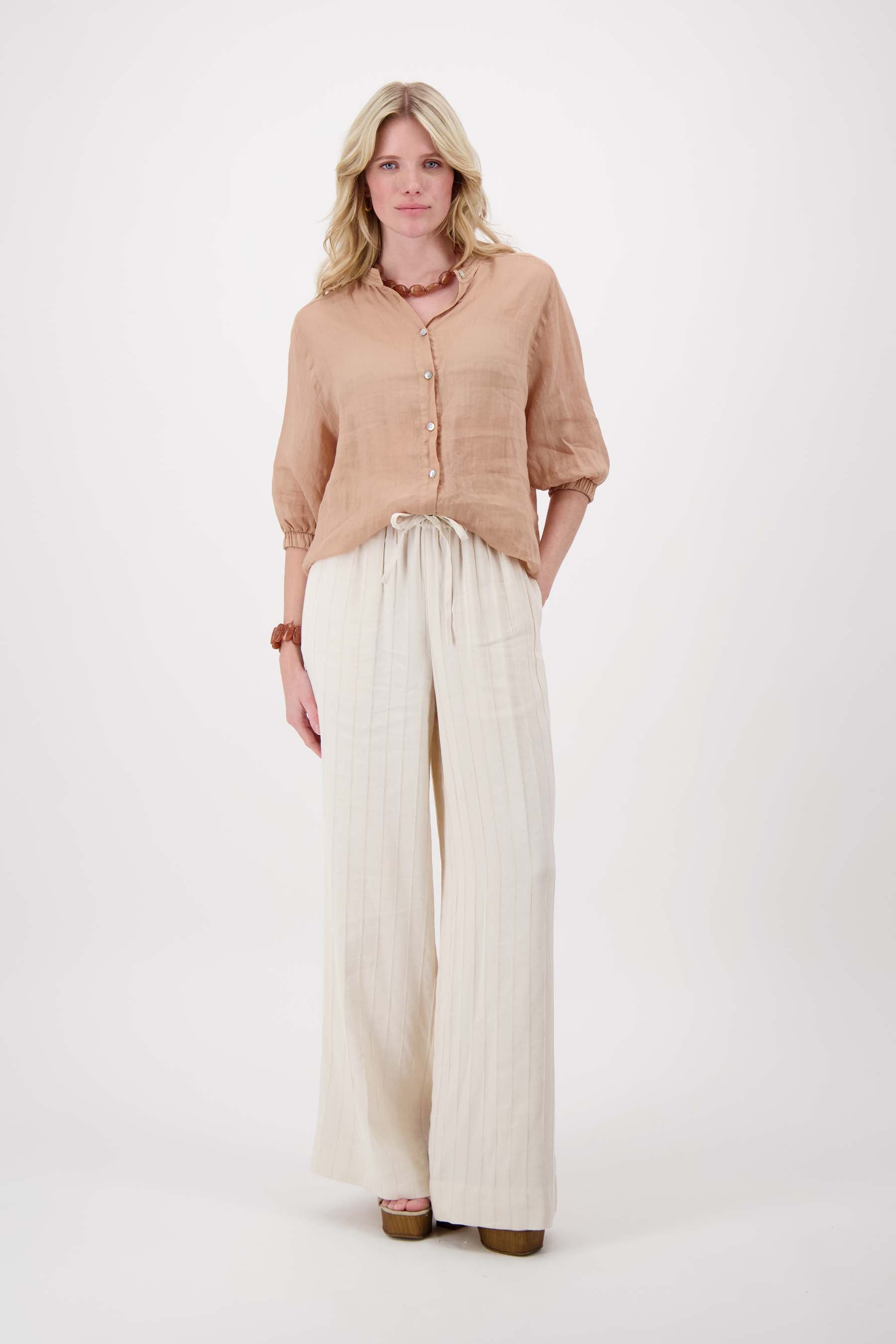 seersucker streep broek