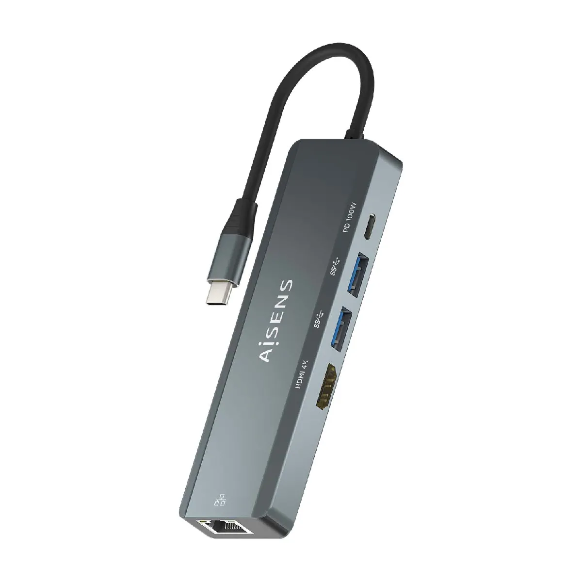 Aisens USB-C Dock 5 en 1