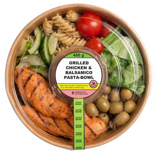 GOOD BANK Grilled Chicken & Balsamico Pasta Bowl