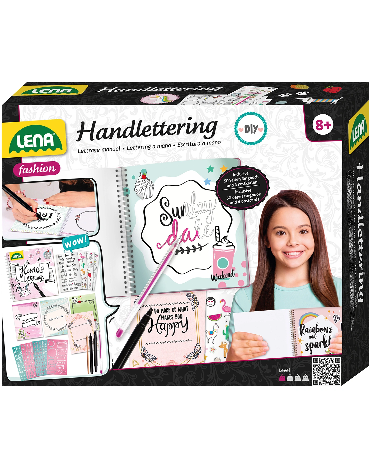 Handlettering-Set STARTER in bunt