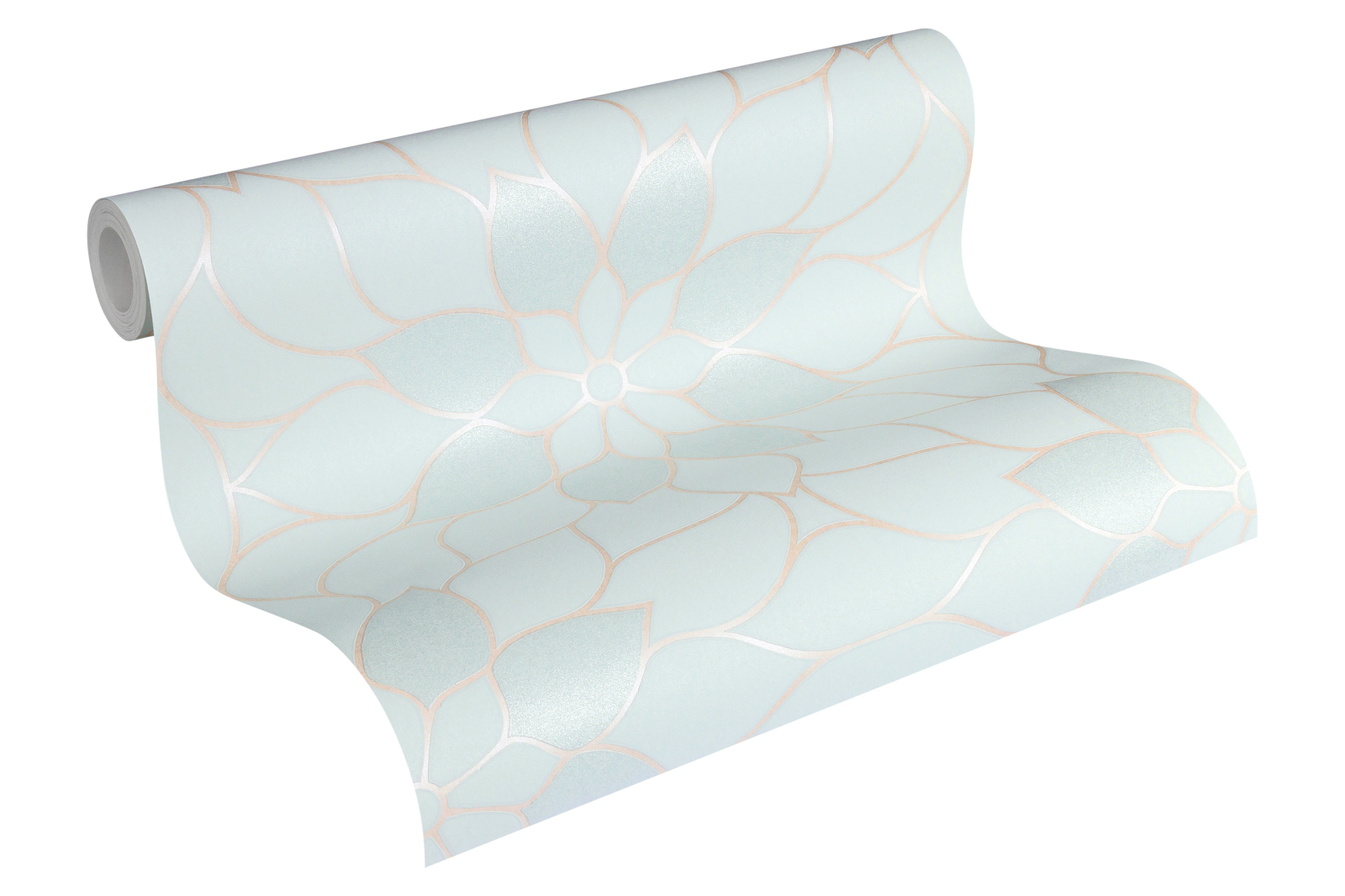 Vliestapete NEUE BUDE 2.0 - grün - Floral - 10 Meter