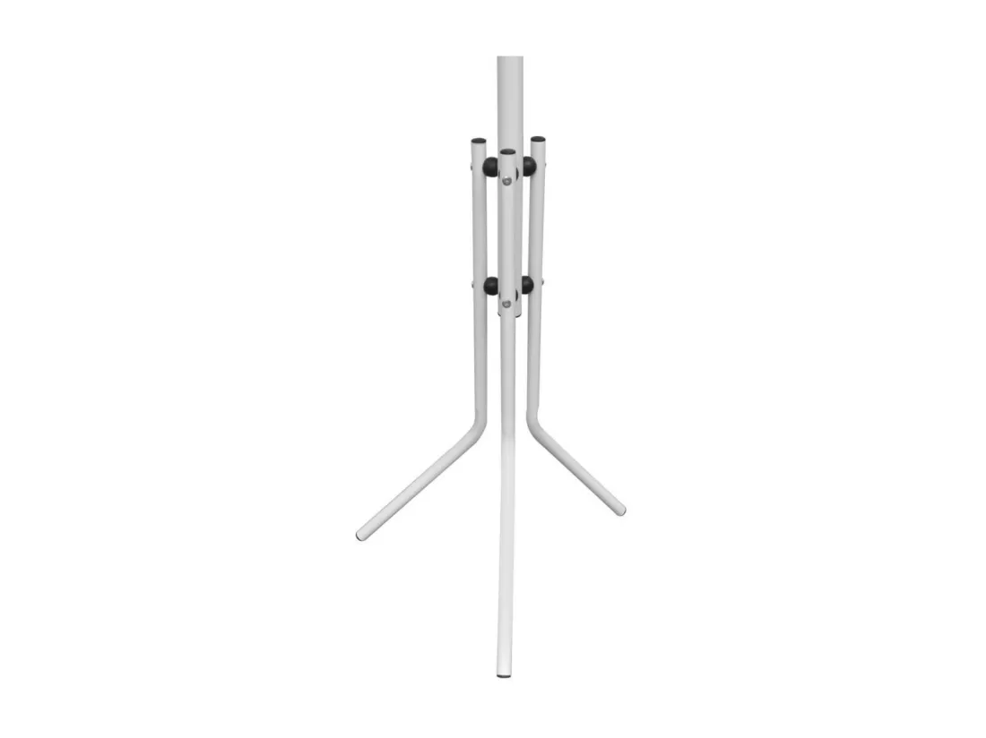 Portemanteau sur pied métal blanc