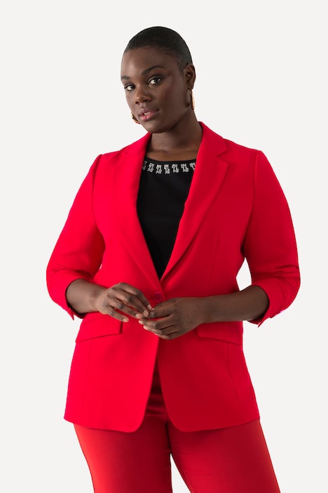 Blazer, Reverskragen, Klappentaschen, Knopfverschluss