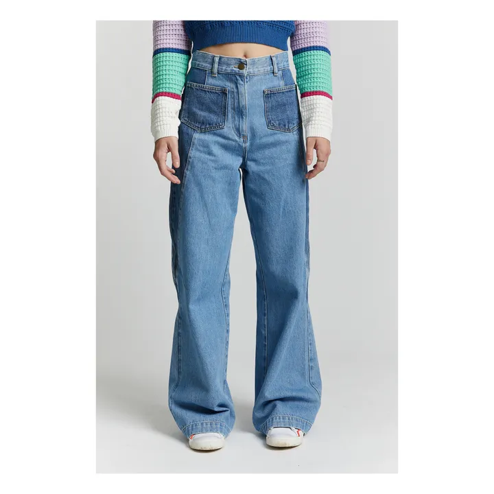 Indee Jean Bicolore Nana | Denim