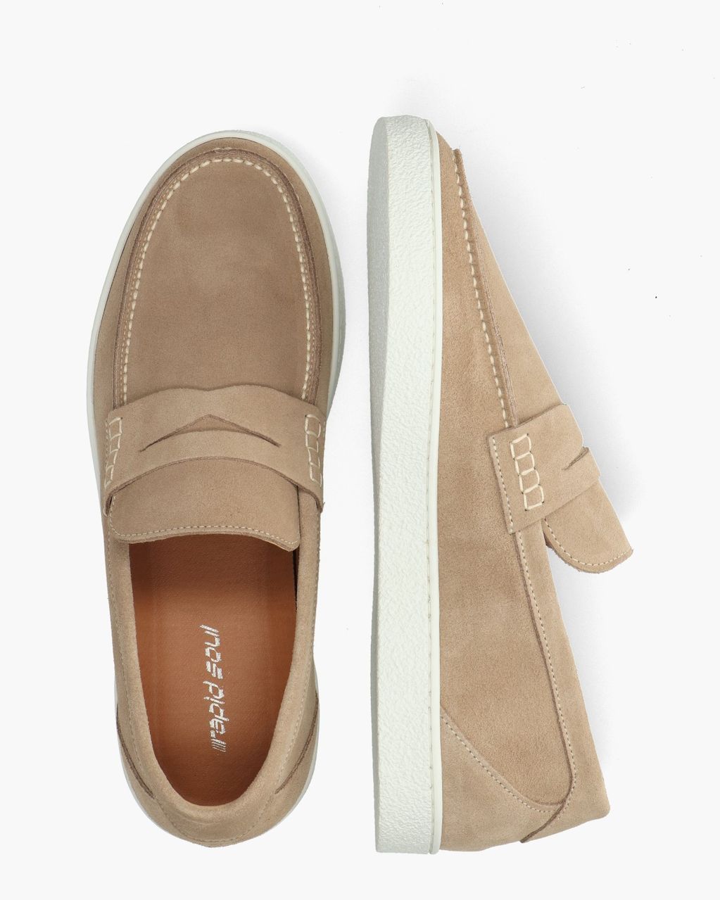 Rapid Soul Zyan Beige Herenloafers