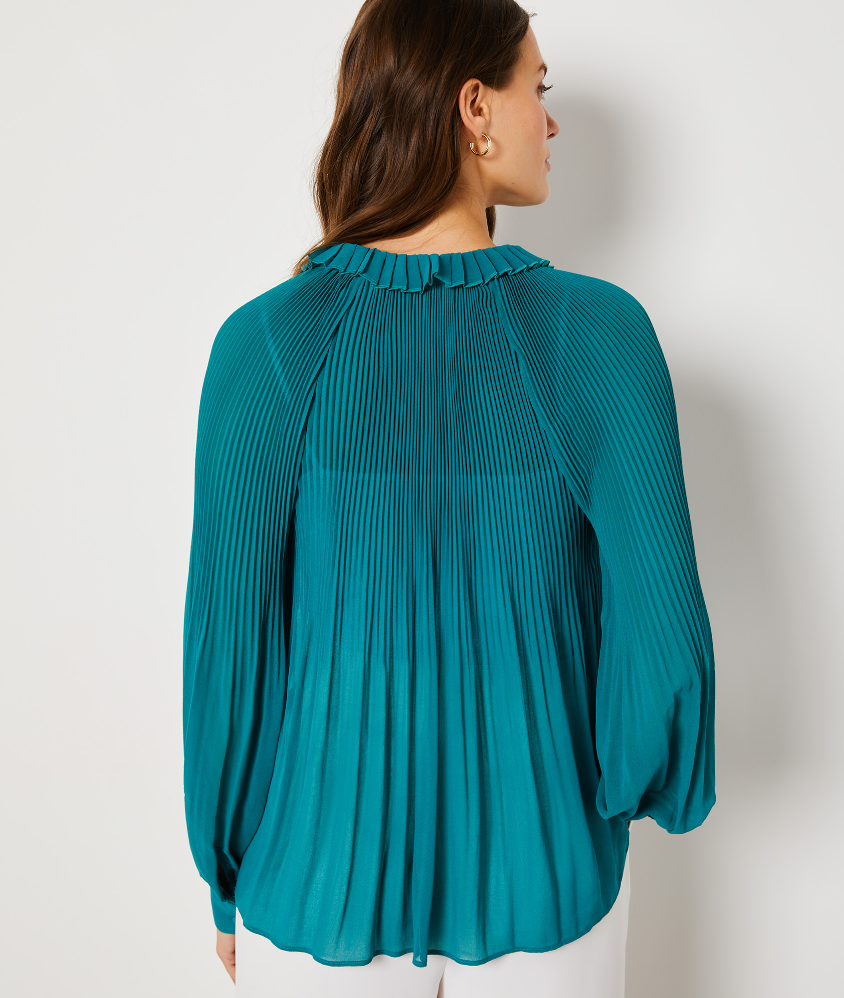 Blouse plissée