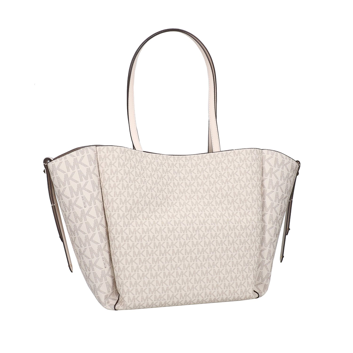 Michael Kors Freya Large Open Tote vanilla/cream