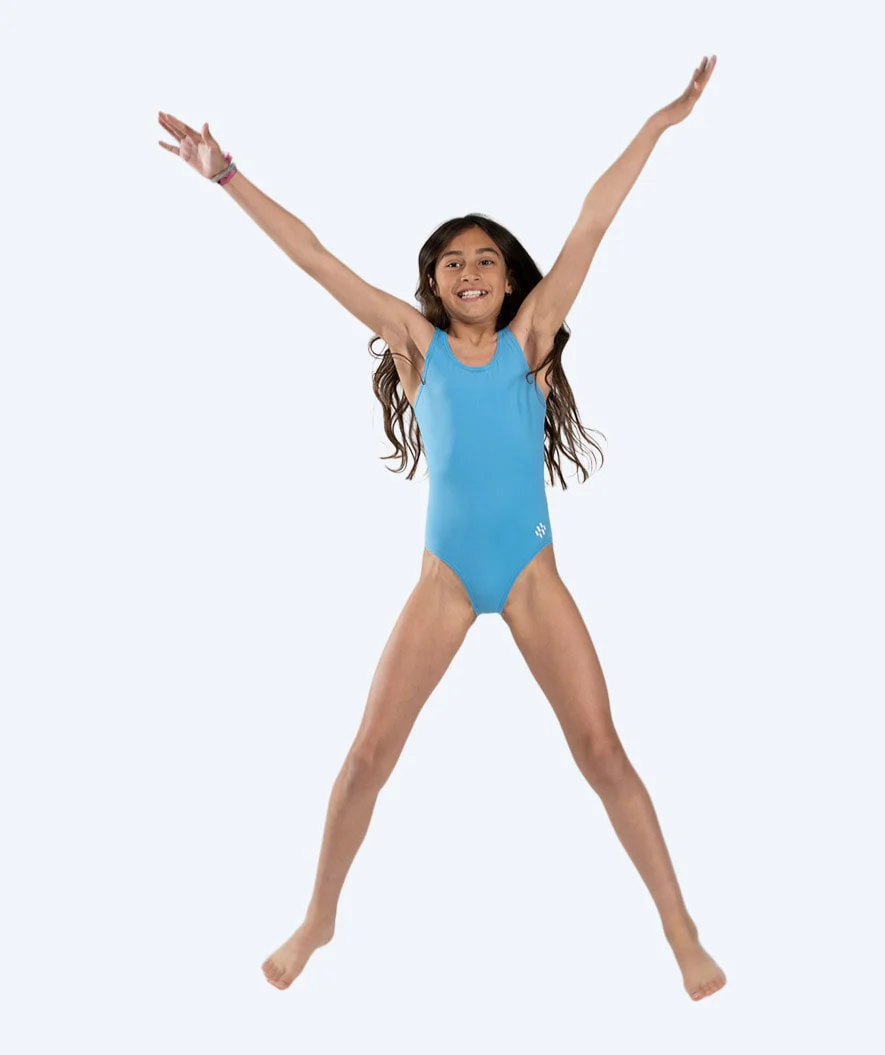 Watery badedragt til piger - Eco Poolparty - Electric Blue