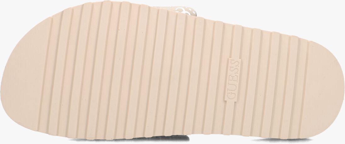 GUESS beige guess slippers fabetzy