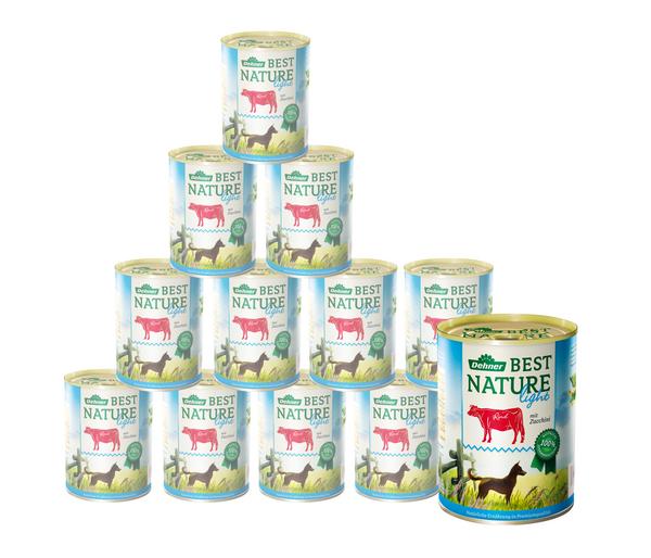 Dehner Best Nature Nassfutter für Hunde Light