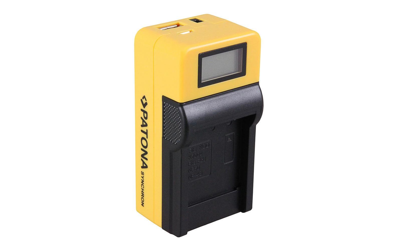 Ladegerät Synchron USB Fujifilm DLi68Für Fujifilm DLi68 Akkus