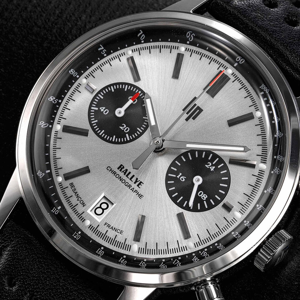 Montre Lip Rallye Panda Argenté