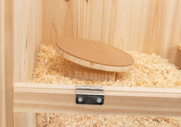Trixie Running disc, degus/large hamsters, wood/cork, ø 30 cm