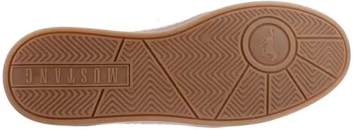 Mustang beige combi 4204-301 - maat 47 veterschoen beige combi - maat 47 Calandschoen