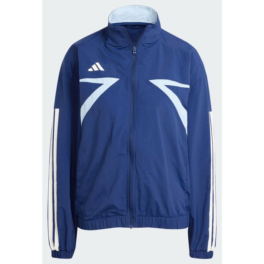 Adidas Veste de survêtement toile Color Block 3 bandes Tiro Cut