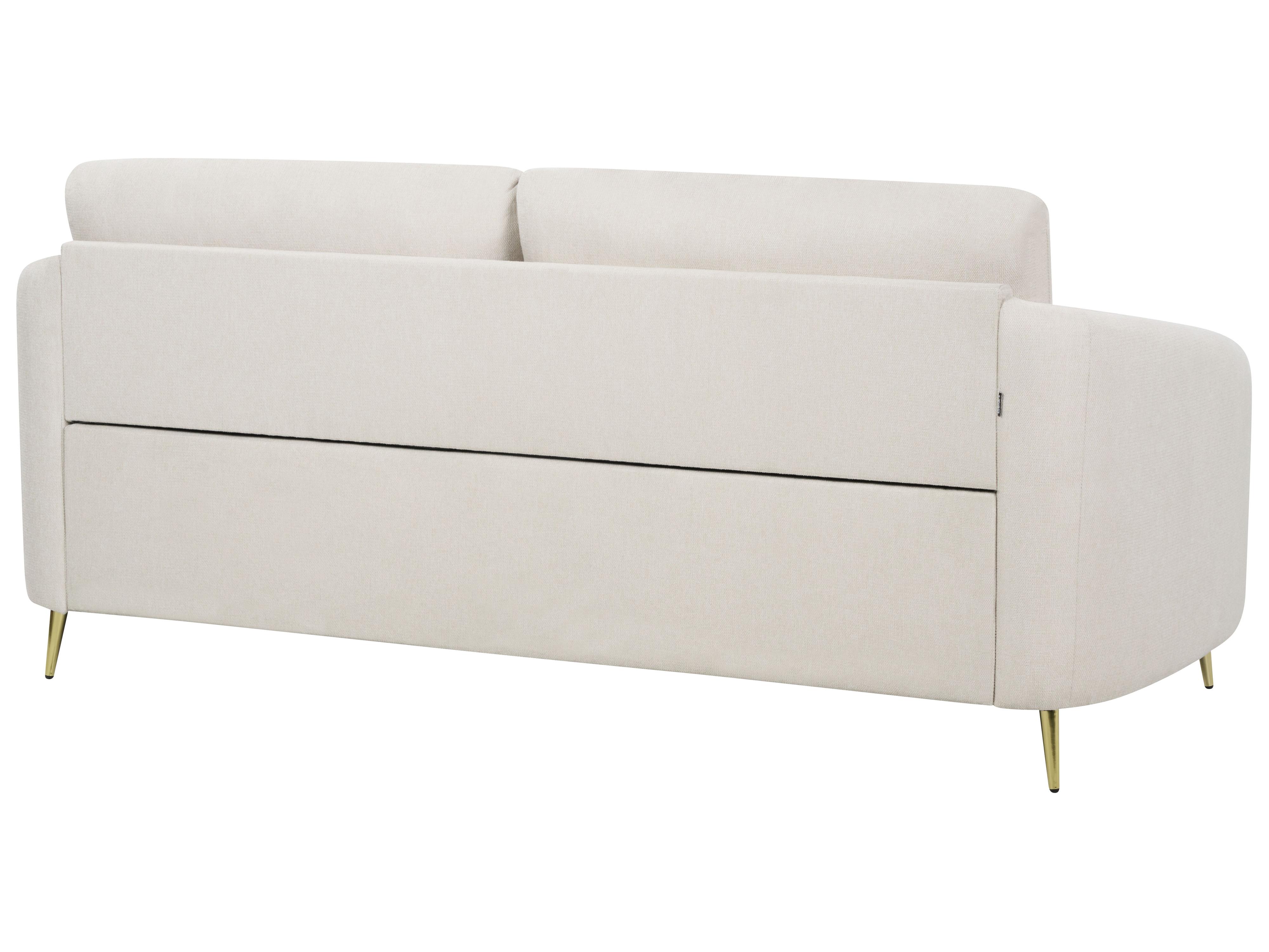 Bank 3-zits TROSA Stof Beige