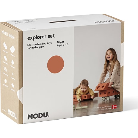 MODU Explorer Sæt - Burnt Orange / Dusty Green