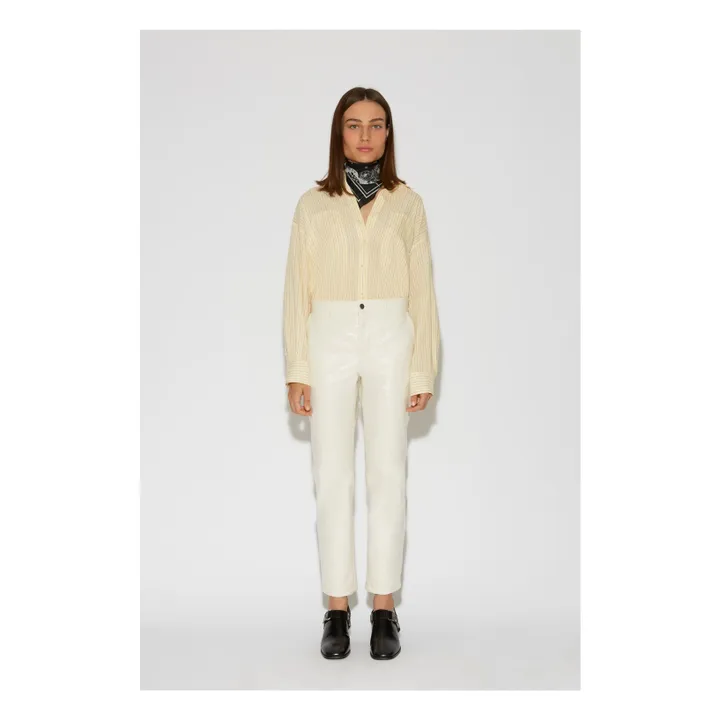 Roseanna Pantalon Iggy Vinyle | Lait