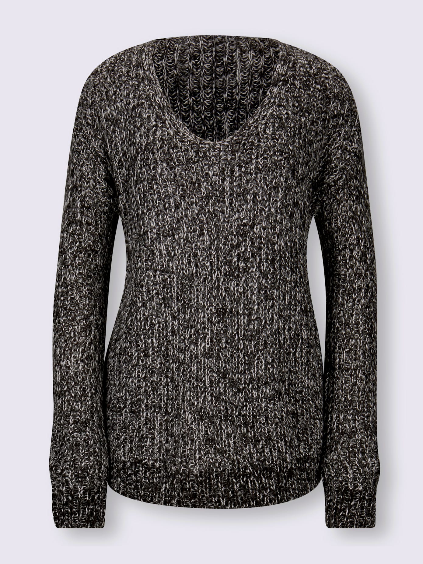 Pull encolure en v flatteuse