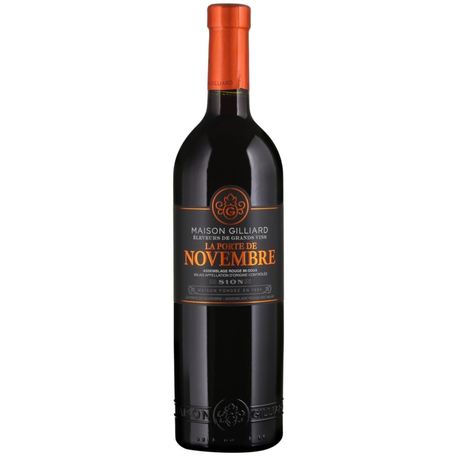 Suisse VDP la Porte de Novembre Maison Gilliard -75cl
