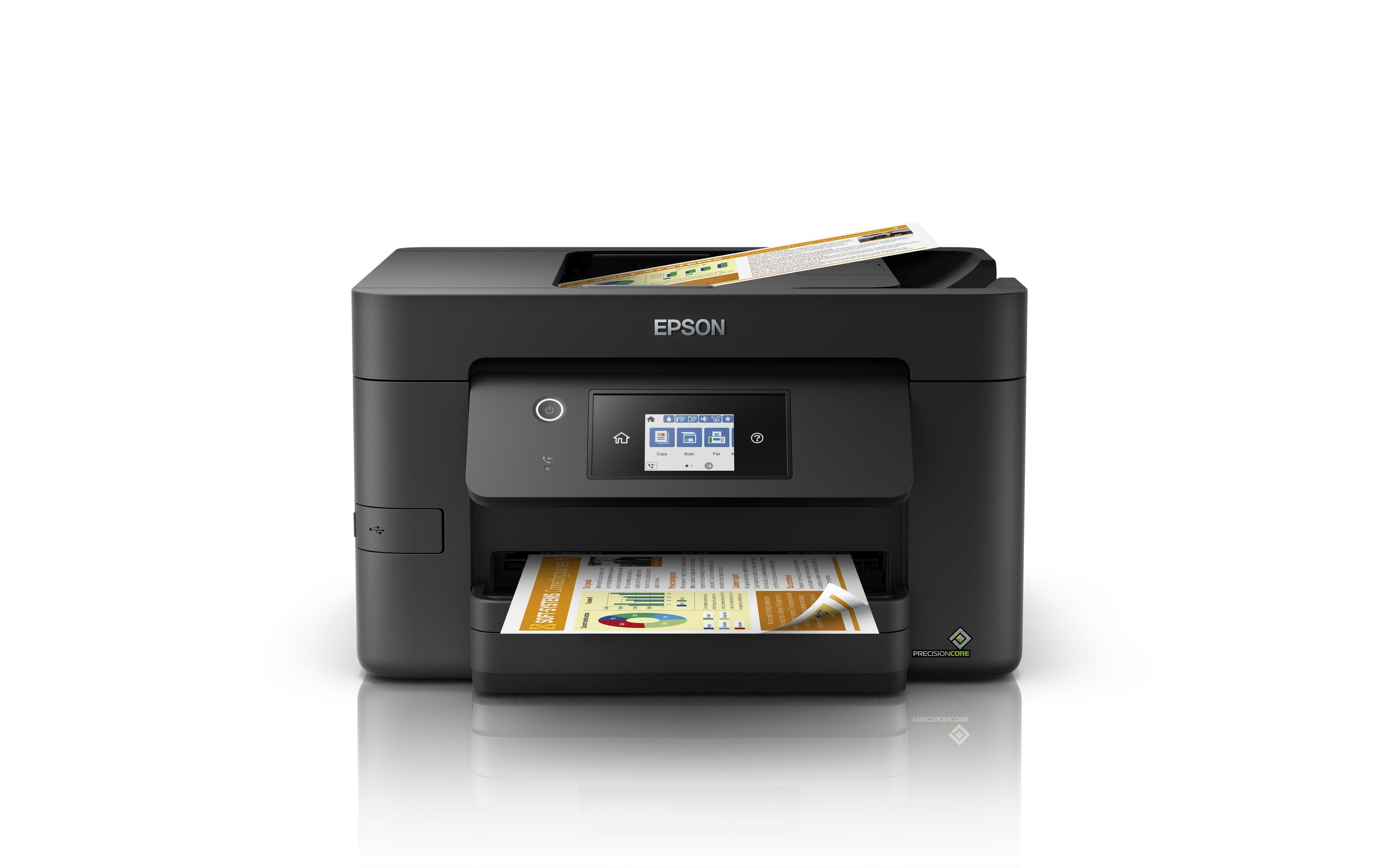Multifunktionsdrucker WorkForce Pro WF-3820DWF<br>Netzwerk- und Duplex-fähiger 4-in-1-Tintenstrahl-Multifunktionsdrucker