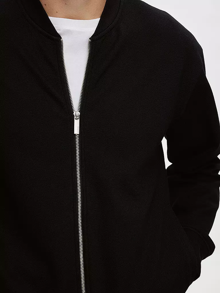 SELECTED Sweatjacke SLHMACK schwarz