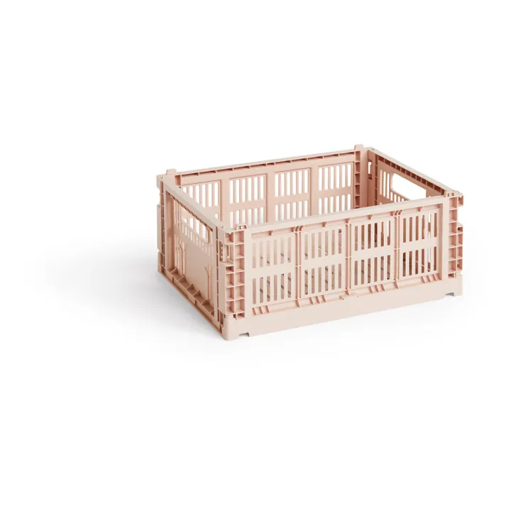 Hay Cagette pliable 100% recyclée | Rose poudré