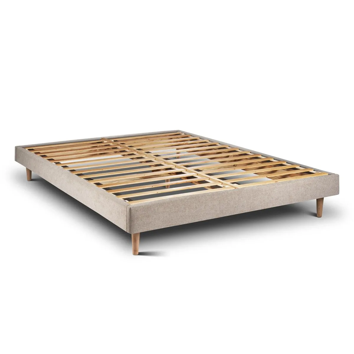 Sommeil de Plomb Lit 140x190cm - Beige Brun