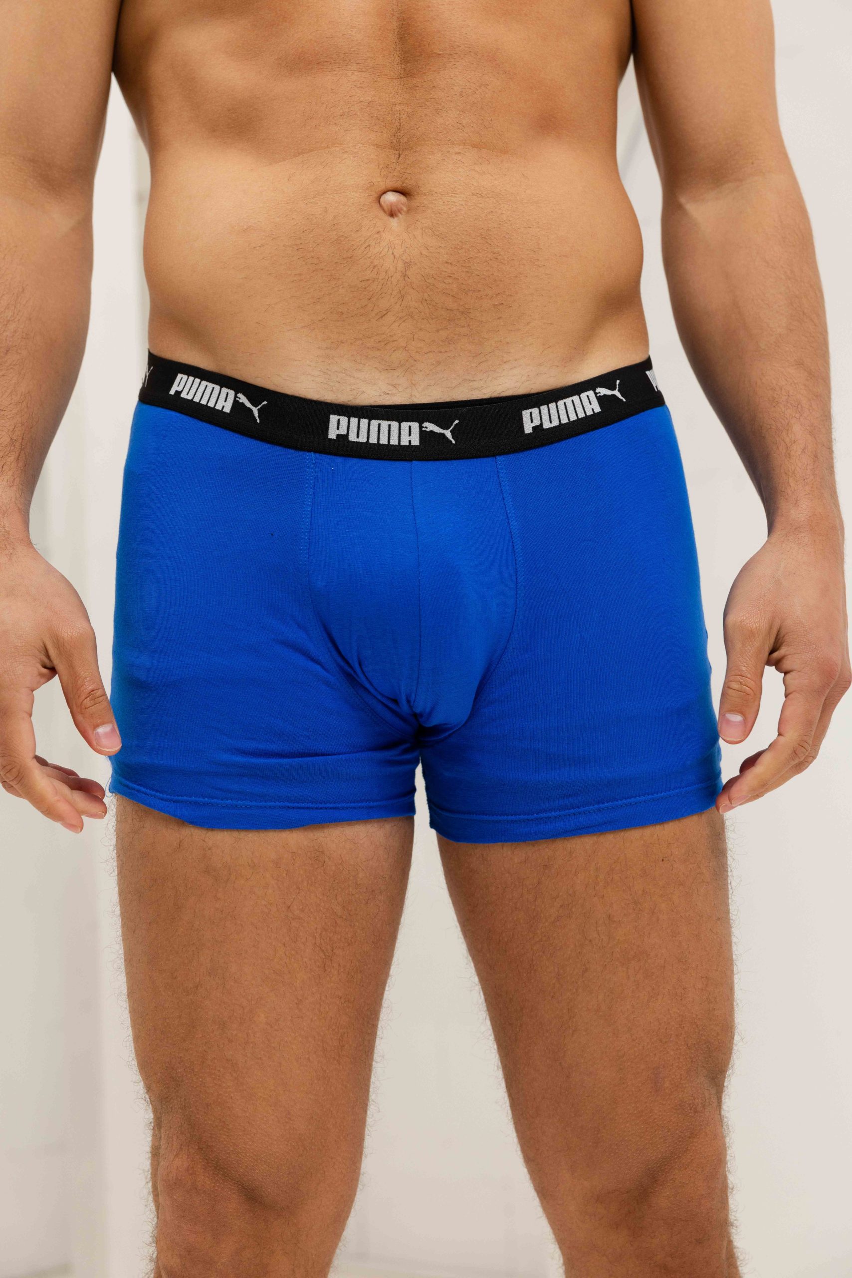 Puma Promo Printed Boxershort Heren 12-Pack Blauw Combi