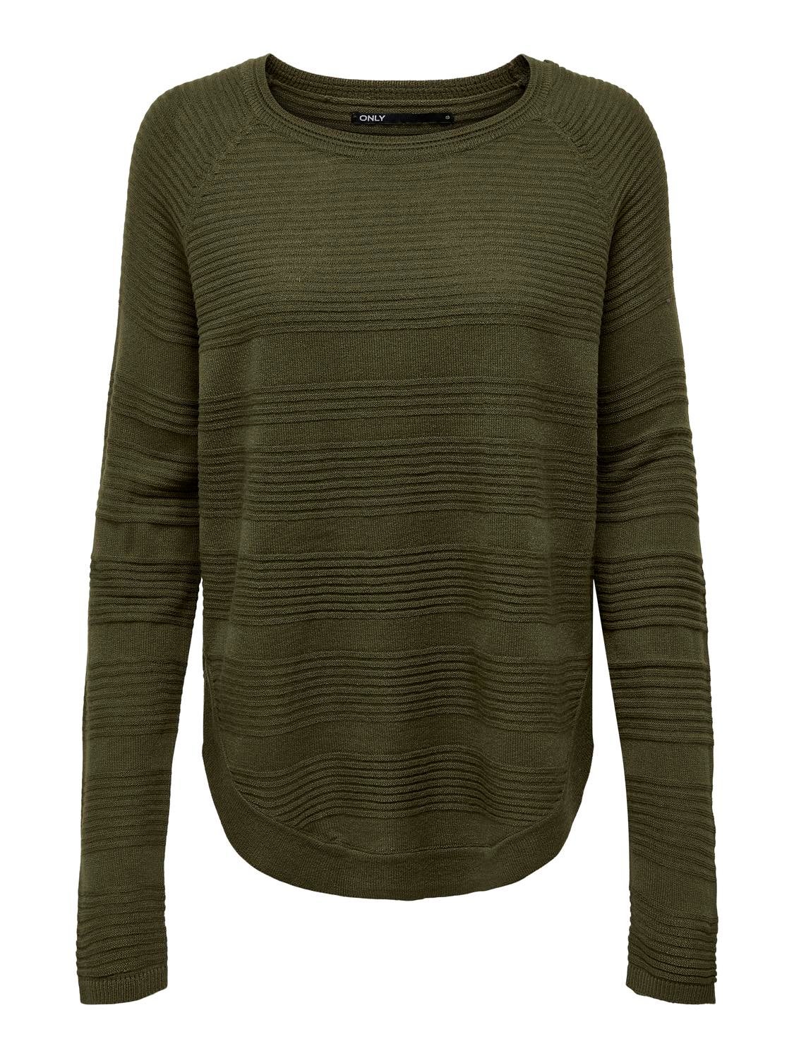 ONLCAVIAR Strickpullover Dark Olive