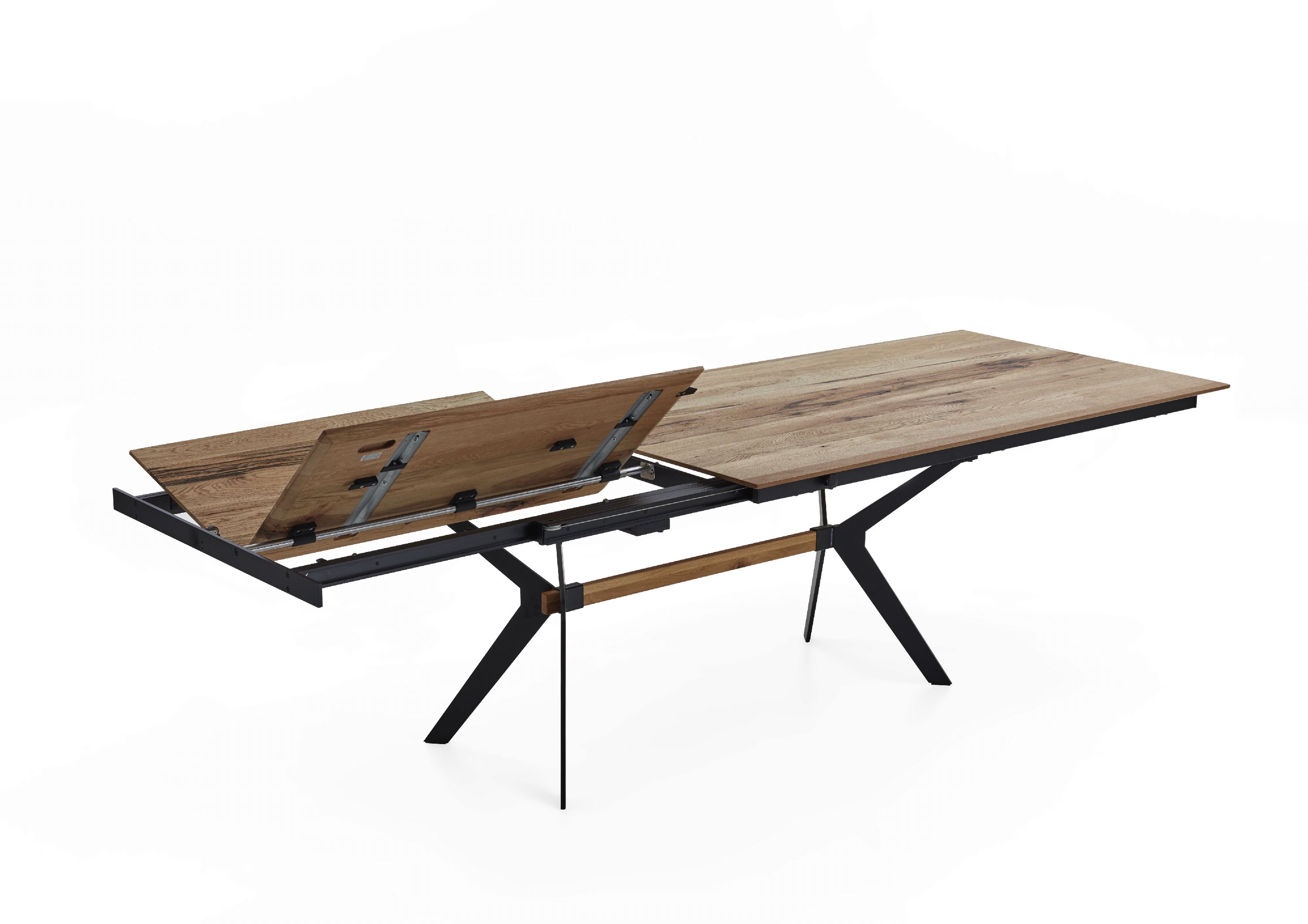 Esstisch Rolf Weber NIEDERAULA 180(280)x100 cm
