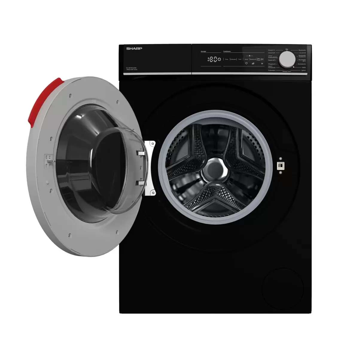 Waschmaschine 10kg Sharp ES-NFH014CBA-DE Schwarz