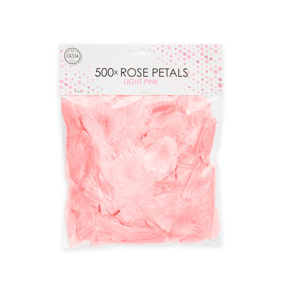Lichtroze Rozenblaadjes 53gr 500st