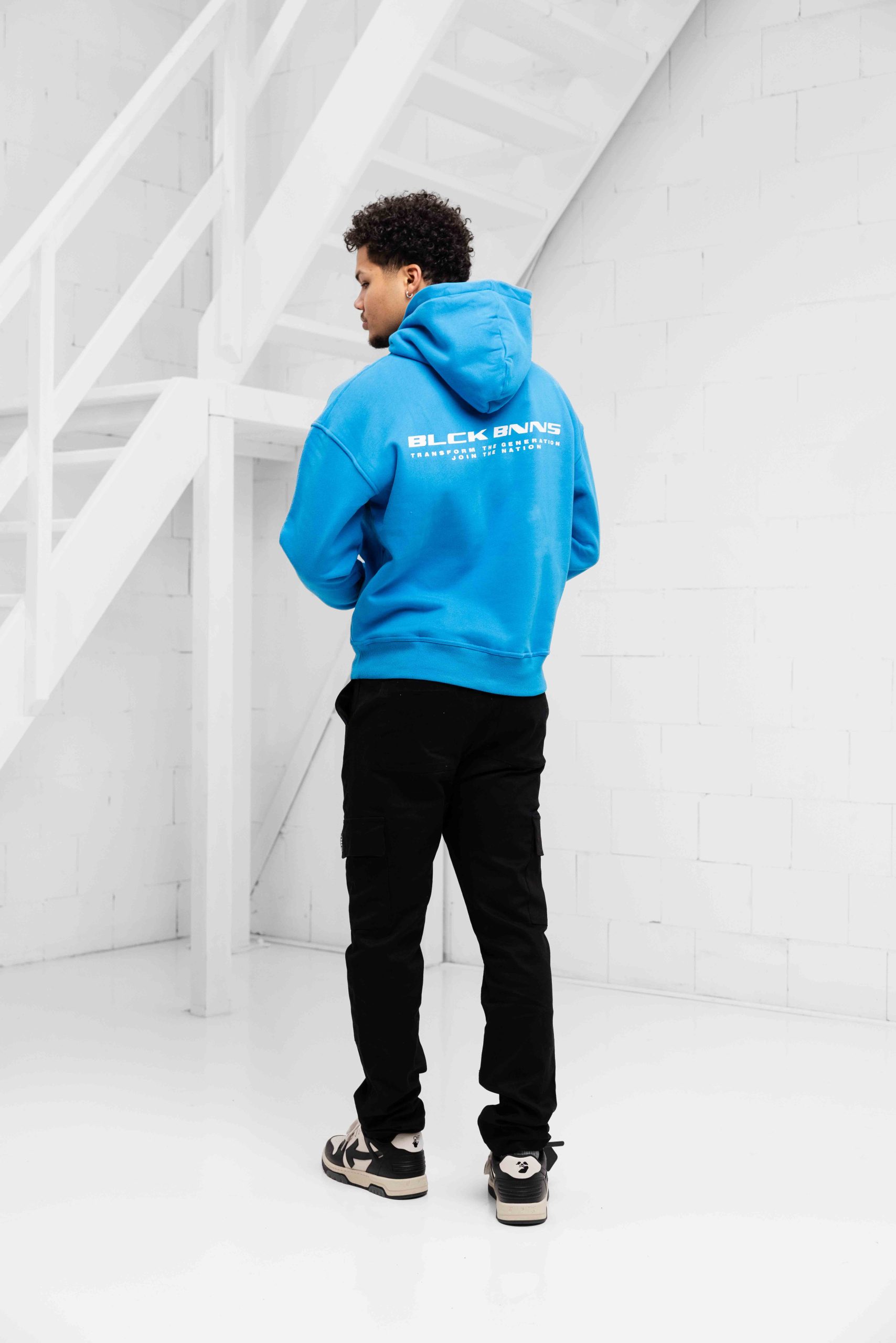 Black Bananas Nation Hoodie Heren Blauw