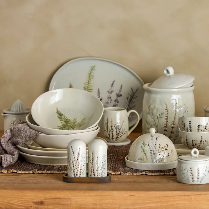 Bloomingville - Bea Salt & Pepper Shaker Set, natur