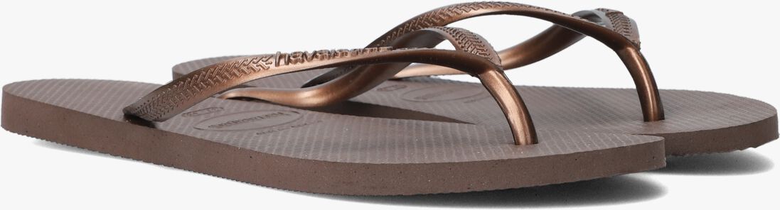 HAVAIANAS bruine havaianas teenslippers slim woman