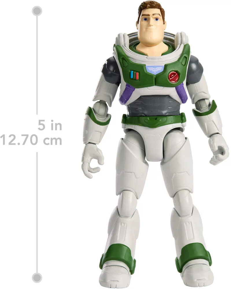 DISNEY PIXAR FIGURINE BUZZ L'ECLAIR - COMBINAISON ALPHA 12 CM