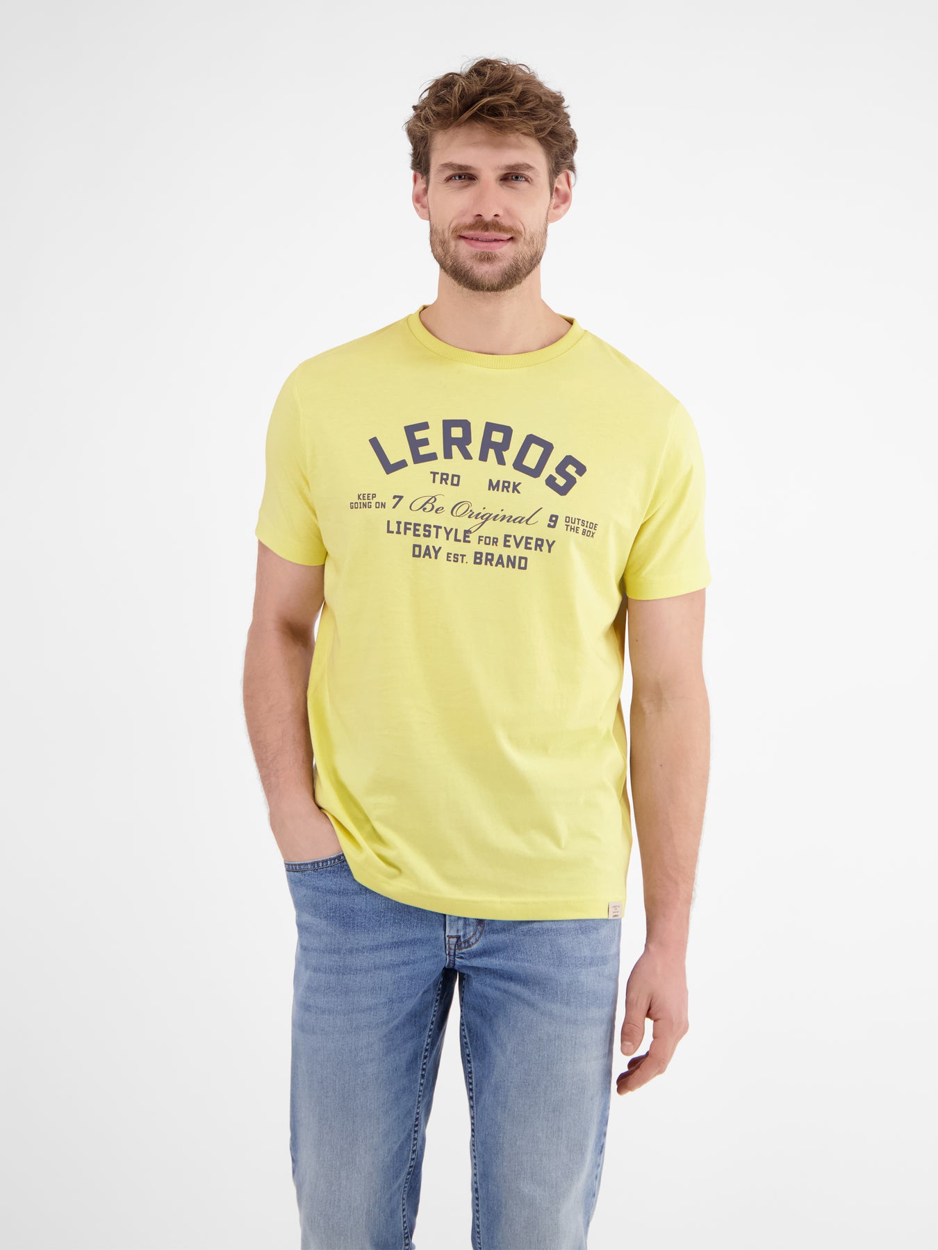 Sommerliches T-Shirt mit Print