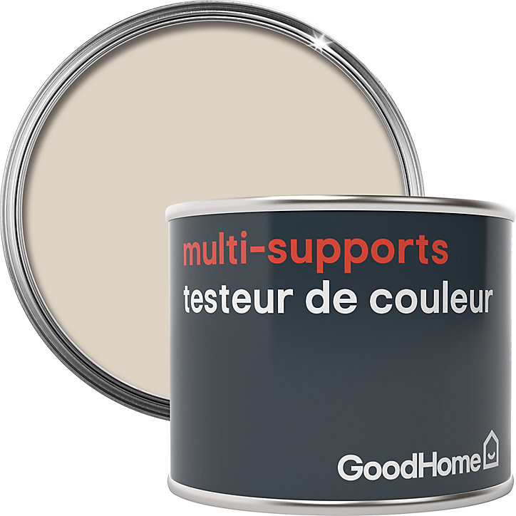 Testeur peinture de rénovation multi-supports GoodHome beige Cancún satin 70ml