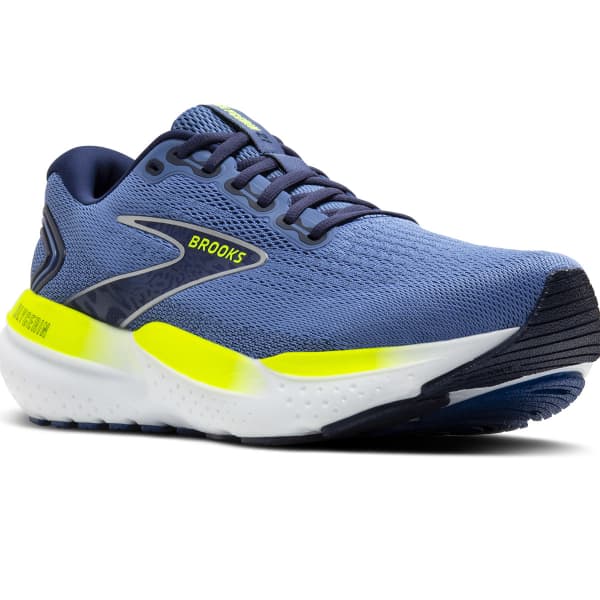Chaussure running BROOKS GLYCERIN 21 BLUE/PEACOAT/LEMON