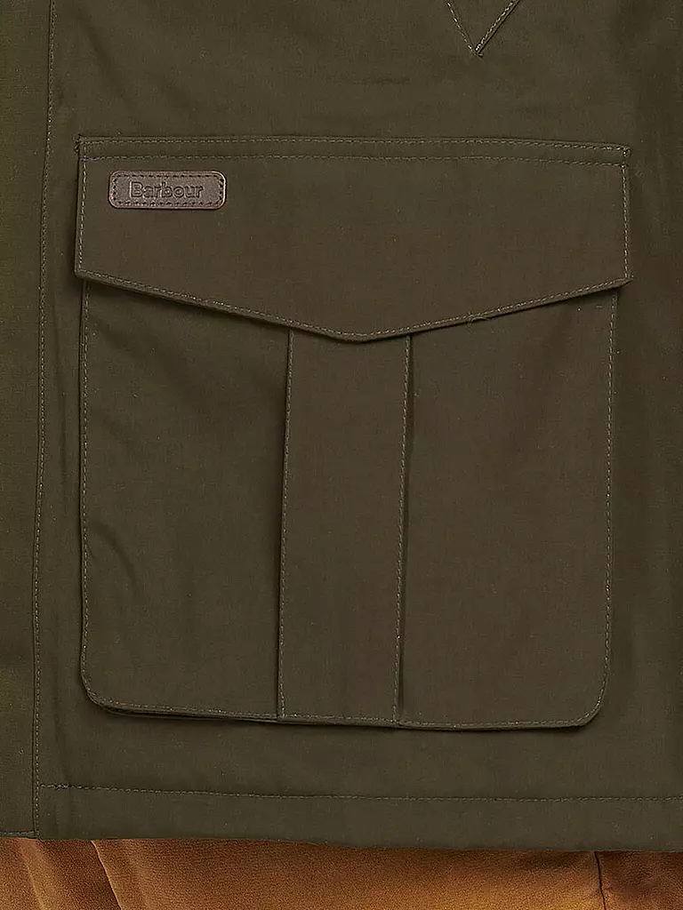 BARBOUR Parka BROCKSTONE olive