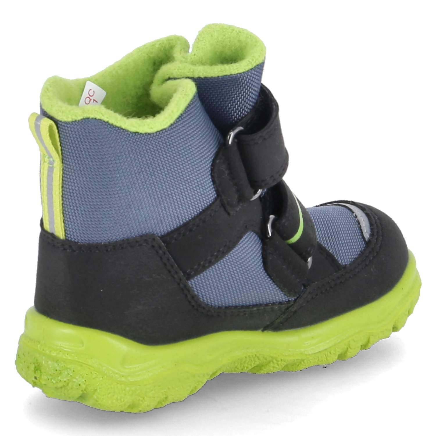 Superfit Winterstiefeletten HUSKY1 - schwarz/hellgrün