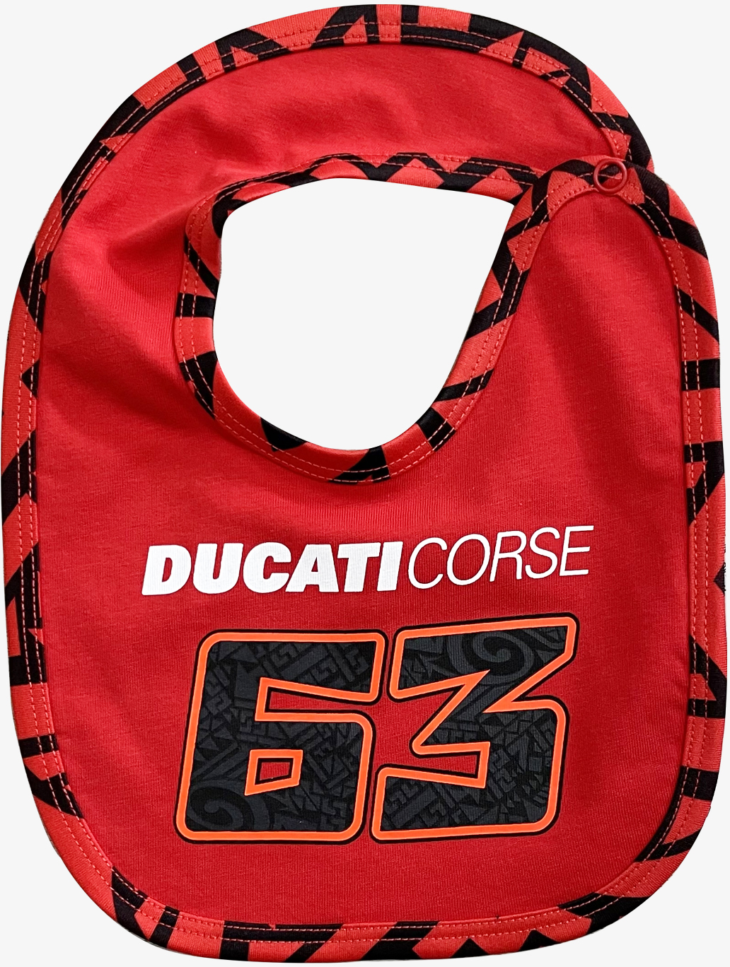 ducati - Bavoir Bagnaia 63 Rouge