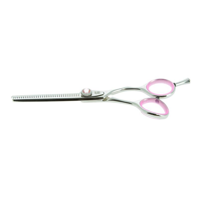 Ciseaux sculpteurs diamant rose