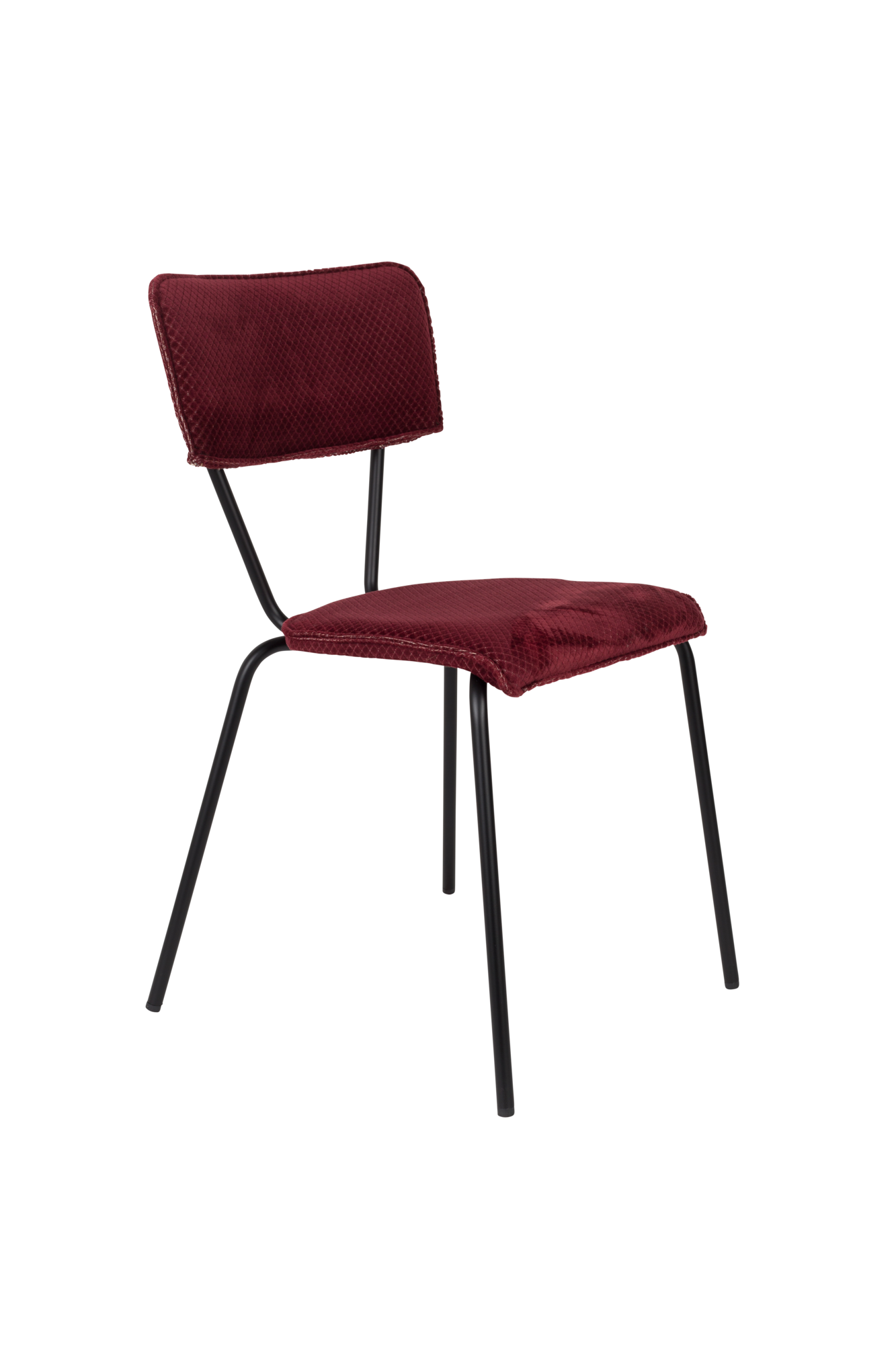 Dutchbone Melonie Eetkamerstoel Rood