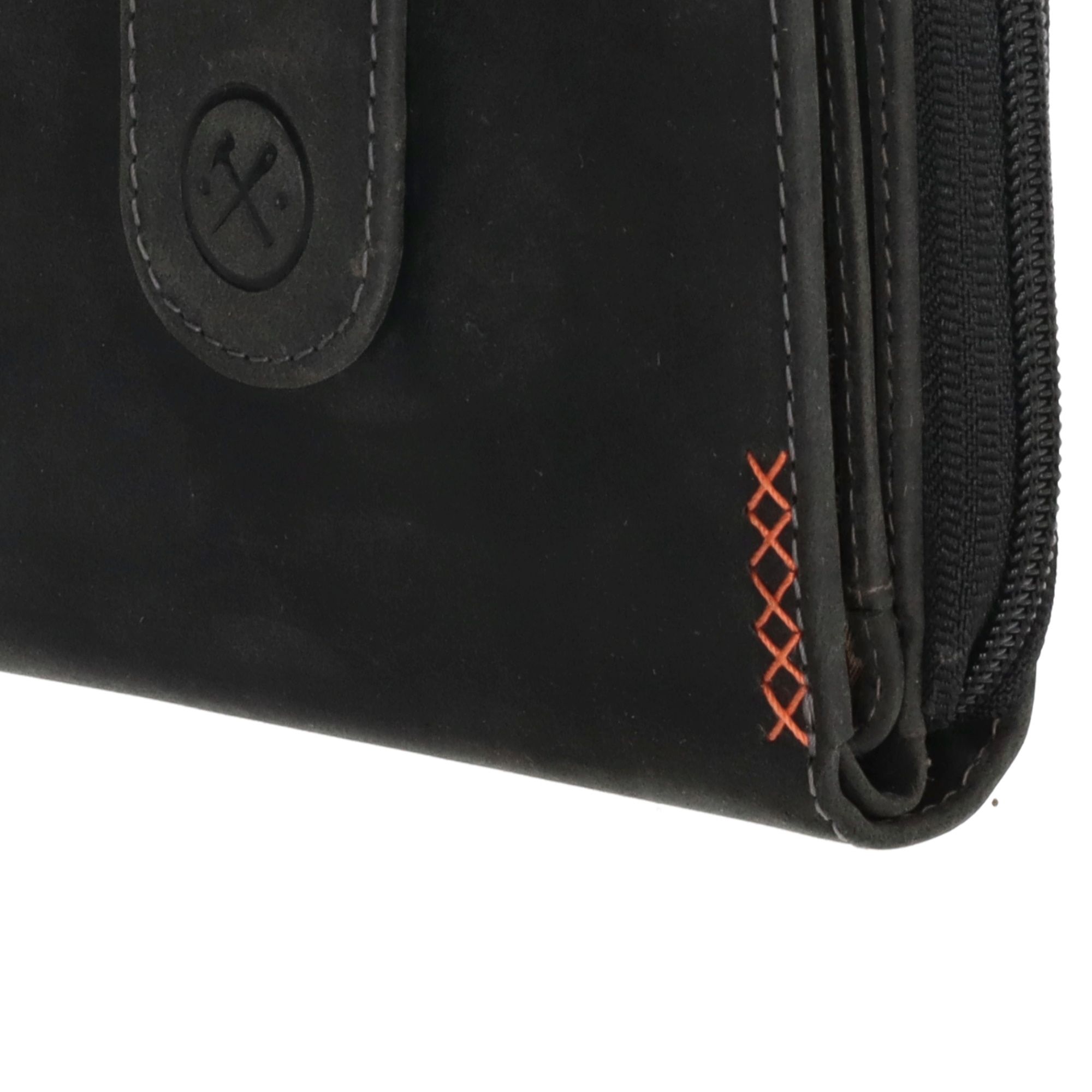 Hide & Stitches Idaho Wallet Zwart