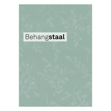 Behangstaal vliesbehang blad groen (dessin 33-261)
